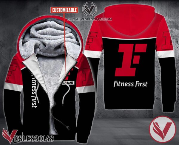 Personalized Fitness First Uniform Fleece Hoodie, Unique Gifts For Employee - Vesles2014S 1