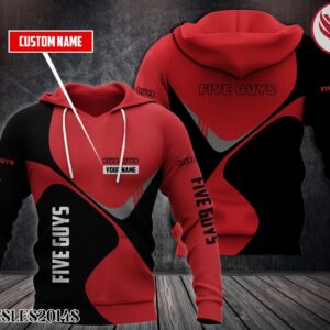 Personalized Five Guys Uniform Custom Hoodie - Vesles2014S