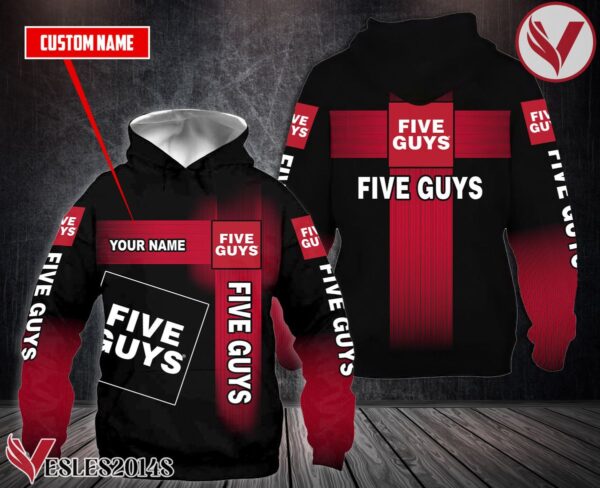 Personalized Five Guys Uniform Custom Hoodie - Vesles2014S
