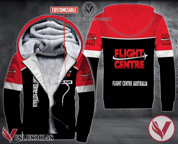 Personalized Flight Centre Australia Uniform Fleece Hoodie, Unique Gifts For Employee - Vesles2014S 1