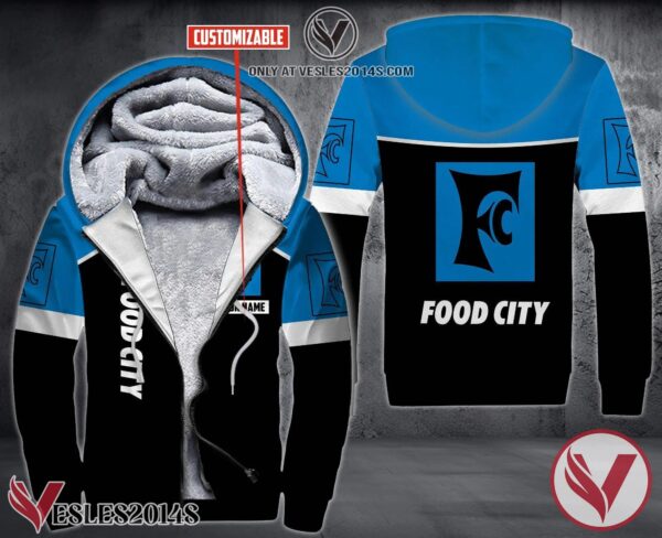 Personalized Food City Uniform Fleece Hoodie, Unique Gifts For Employee - Vesles2014S 1