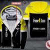 Personalized Food Less Uniform Fleece Hoodie, Unique Gifts For Employee - Vesles2014S 1