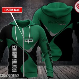 Personalized Frontier Airlines Uniform Custom Hoodie Style 2 - Vesles2014S 1
