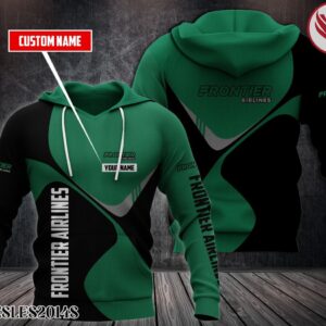 Personalized Frontier Airlines Uniform Custom Hoodie Style 2 - Vesles2014S
