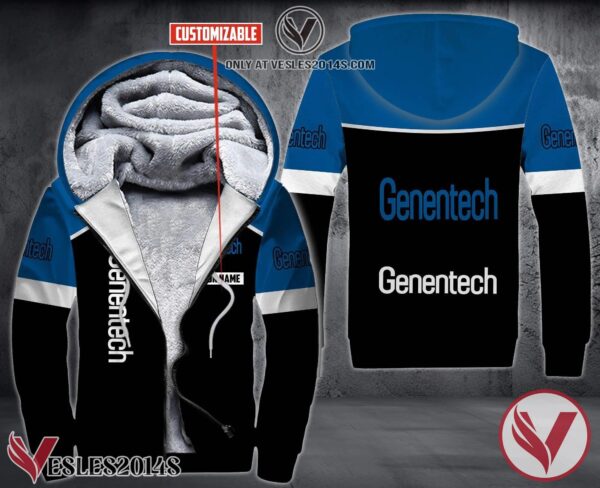 Personalized Genentech Uniform Fleece Hoodie, Unique Gifts For Employee - Vesles2014S 1