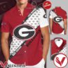 Personalized Georgia Bulldogs Go Dawgs Red White Hawaiian Shirt And Short, Unique Gifts For Friends - Vesles2014S 1