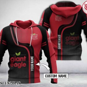 Personalized Giant Eagle Uniform Custom Hoodie - Vesles2014S