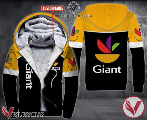 Personalized Giant Food Uniform Fleece Hoodie, Unique Gifts For Employee - Vesles2014S 1