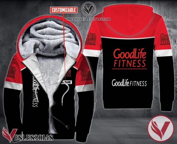 Personalized Goodlife Fitness Uniform Fleece Hoodie, Unique Gifts For Employee - Vesles2014S 1