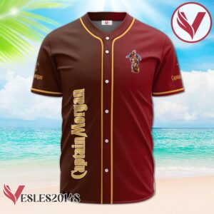Personalized Gradient Captain Morgan Baseball Jersey, Perfect Gifts For Fans - Vesles2014S 2