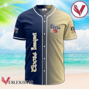 Personalized Gradient Coors Banquet Baseball Jersey, Perfect Gifts For Fans - Vesles2014S 2