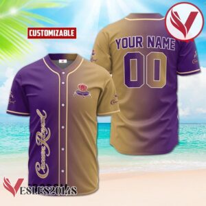 Personalized Gradient Crown Royal Baseball Jersey, Perfect Gifts For Fans - Vesles2014S