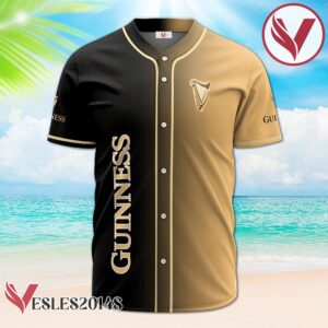 Personalized Gradient Guinness Beer Baseball Jersey, Perfect Gifts For Fans - Vesles2014S 2