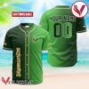 Personalized Gradient Jagermeister Baseball Jersey, Perfect Gifts For Fans - Vesles2014S