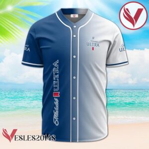 Personalized Gradient Michelob ULTRA Baseball Jersey, Perfect Gifts For Fans - Vesles2014S 2
