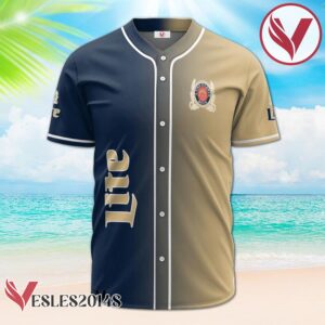 Personalized Gradient Miller Lite Baseball Jersey, Perfect Gifts For Fans - Vesles2014S 2