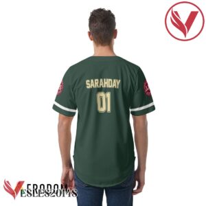 Personalized Green Jameson Whiskey Baseball Jersey, Perfect Gifts For Fans - Vesles2014S 5