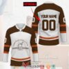 Personalized Grounds n Hounds Coffee Co Hockey Jersey Shirt, Trending Gifts For Fans - Vesles2014s
