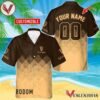 Personalized Guinness Beer Beige And Brown Halftone Hawaiian Shirt, Best Summer Gifts For Fans - Vesles2014S