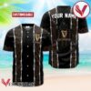 Personalized Guinness Beer Brown Skeleton Rose Baseball Jersey, Perfect Gifts For Fans - Vesles2014S