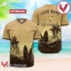 Personalized Guinness Beer Palm Tree Surfboard Baseball Jersey, Perfect Gifts For Fans - Vesles2014S
