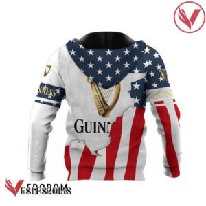 Personalized Guinness Beer USA Flag Hoodie & Zip Hoodie - Vesles2014S 3