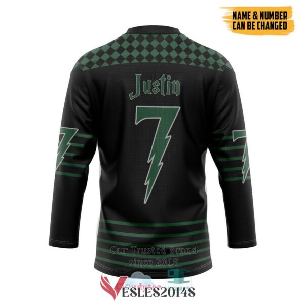 Personalized H.P Hogwart Slytherin Hockey Jersey, Trending Gifts For Fans - Vesles2014s 1