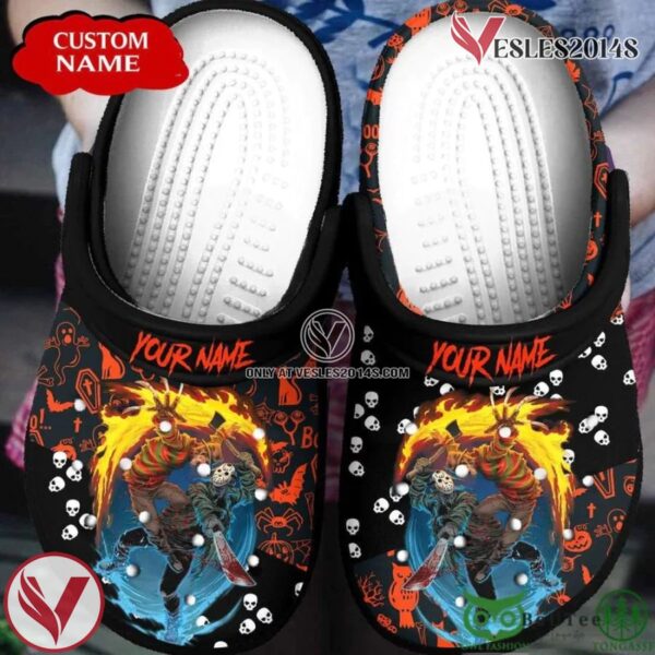 Personalized Halloween Movie Classic Shoes HLWD37 Crocs Crocband Clogs Shoes For Men Women - Vesles2014S