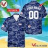 Personalized Hamm's Beer Blue Camouflage Hawaiian Shirt, Best Summer Gifts For Fans - Vesles2014S