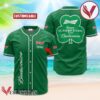 Personalized Happy St. Patrick's Day From Budweiser Beer Baseball Jersey, Perfect Gifts For Fans - Vesles2014S