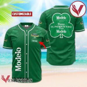 Personalized Happy St. Patrick's Day From Modelo Negra Baseball Jersey, Perfect Gifts For Fans - Vesles2014S