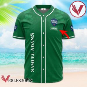 Personalized Happy St. Patrick's Day From Samuel Adams Baseball Jersey, Perfect Gifts For Fans - Vesles2014S 2