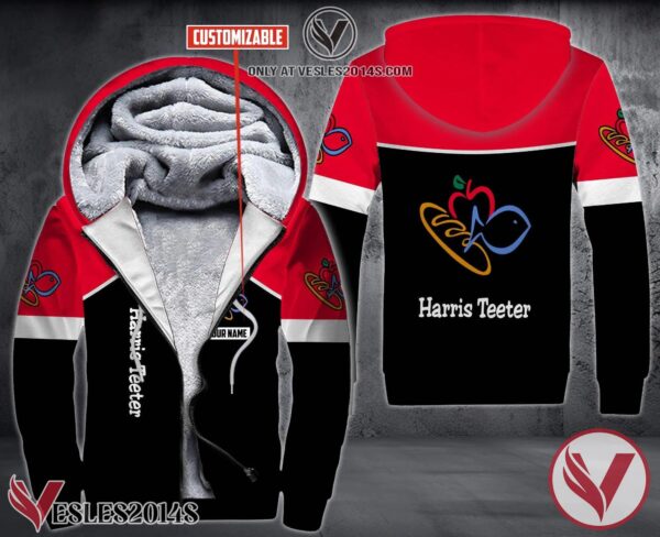 Personalized Harris Teeter Uniform Fleece Hoodie, Unique Gifts For Employee - Vesles2014S 1