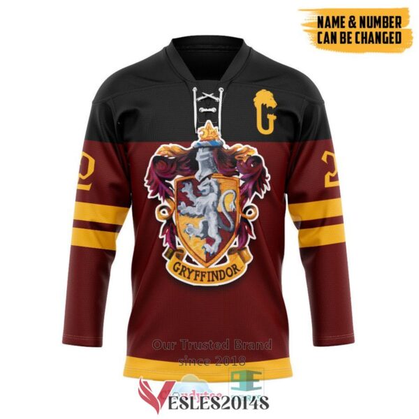 Personalized Harry Potter Gryffindor Hockey Jersey, Trending Gifts For Fans - Vesles2014s