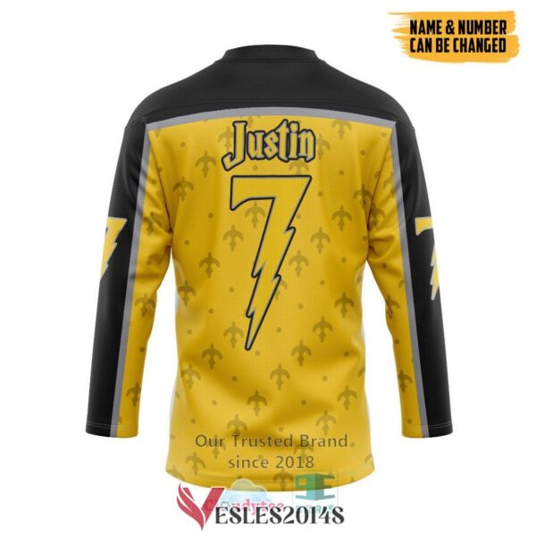 Personalized Harry Potter Hogwart Hufflepuff Hockey Jersey, Trending Gifts For Fans - Vesles2014s 1