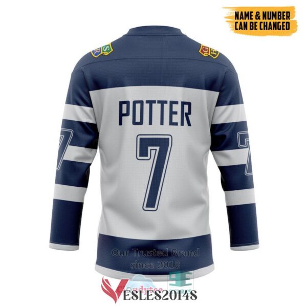 Personalized Harry Potter Hogwarts Ravenclaw Hockey Jersey, Trending Gifts For Fans - Vesles2014s 1