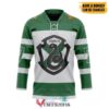 Personalized Harry Potter Hogwarts Slytherin Hockey Jersey, Trending Gifts For Fans - Vesles2014s