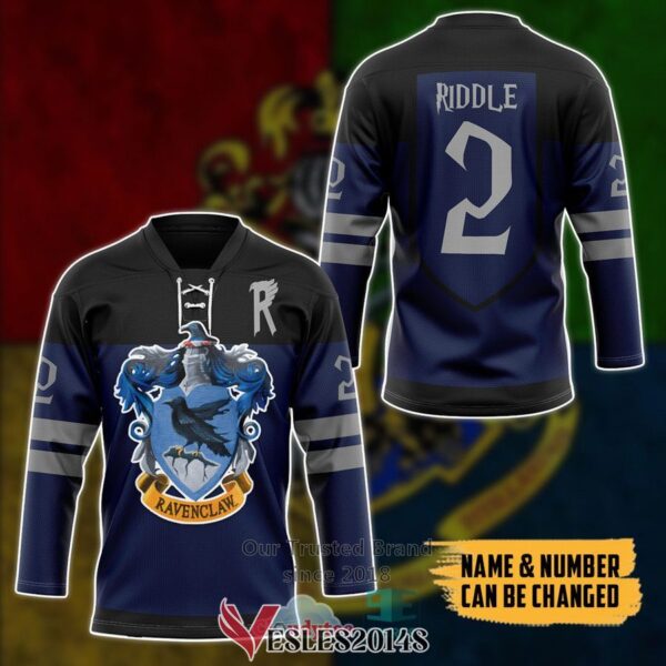 Personalized Harry Potter R For Raveclaw Hockey Jersey, Trending Gifts For Fans - Vesles2014s 3