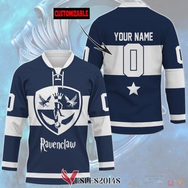 Personalized Harry Potter Ravenclaw Hockey Jersey, Trending Gifts For Fans - Vesles2014s