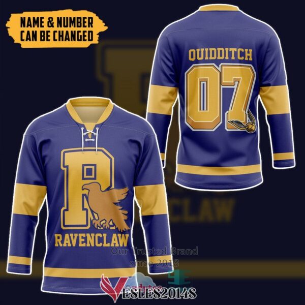 Personalized Harry Potter Ravenclaw House Hockey Jersey, Trending Gifts For Fans - Vesles2014s 2
