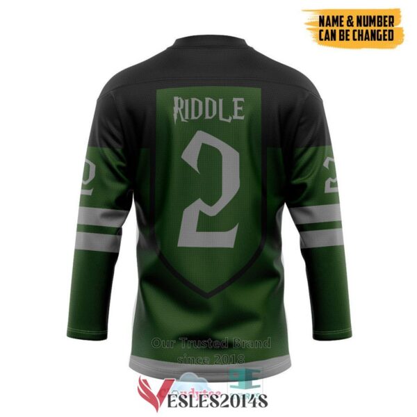 Personalized Harry Potter S For Slytherin Hockey Jersey, Trending Gifts For Fans - Vesles2014s 1