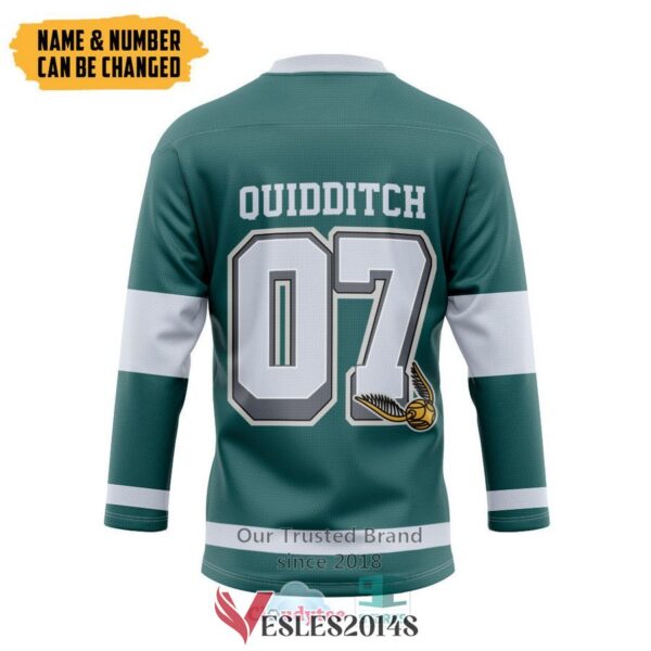 Personalized Harry Potter Slytherin House Hockey Jersey, Trending Gifts For Fans - Vesles2014s 1