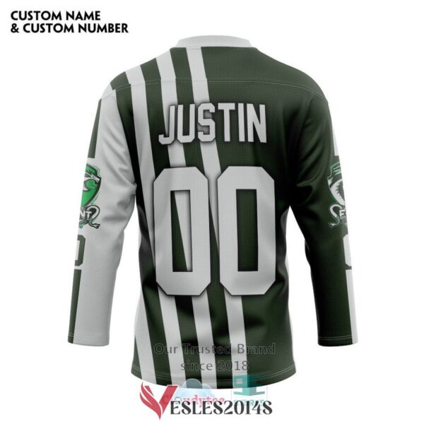 Personalized Harry Potter Slytherin Serpent Quidditch Team Hockey Jersey, Trending Gifts For Fans - Vesles2014s 1