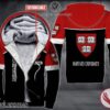 Personalized Harvard University Uniform Custom Fleece Hoodie, Unique Gifts For Employee - Vesles2014S 1