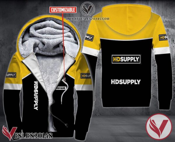 Personalized Hd Supply Uniform CustomFleece Hoodie, Unique Gifts For Employee - Vesles2014S 1
