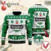 Personalized Heineken Beer Christmas Sweater, Unique Winter Outfits For Fans - Vesles2014S  1