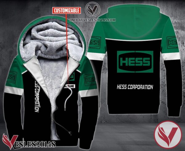 Personalized Hess Corporation Uniform Fleece Hoodie, Unique Gifts For Employee - Vesles2014S 1