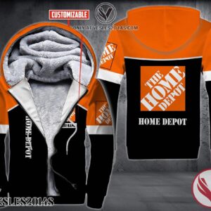Personalized Home Depot Uniform CustomFleece Hoodie, Unique Gifts For Employee - Vesles2014S 1