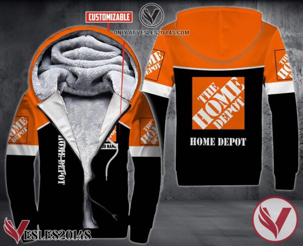 Personalized Home Depot Uniform CustomFleece Hoodie, Unique Gifts For Employee - Vesles2014S 1