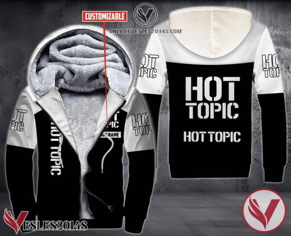 Personalized Hot Topic Uniform Fleece Hoodie, Unique Gifts For Employee - Vesles2014S 1